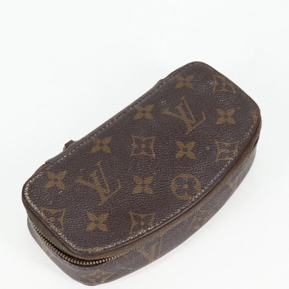 LOUIS VUITTON Monogram Poche Monte Carlo Jewelry Box - Picture 1 of 16